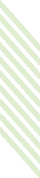 A green line of lines